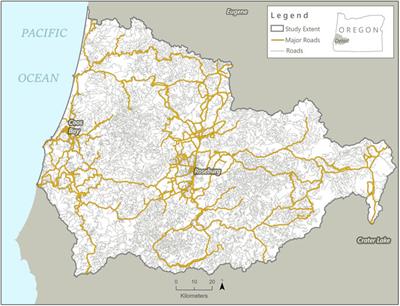 Visualizing Connectivity for Wildlife in a World Without Roads